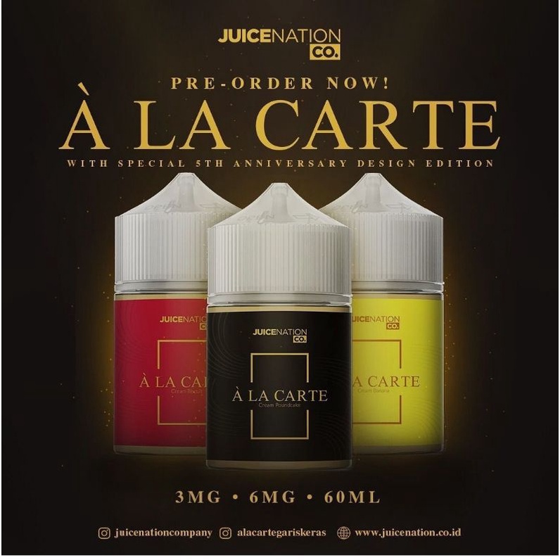 ALA CARTE 60ML cukai 2023