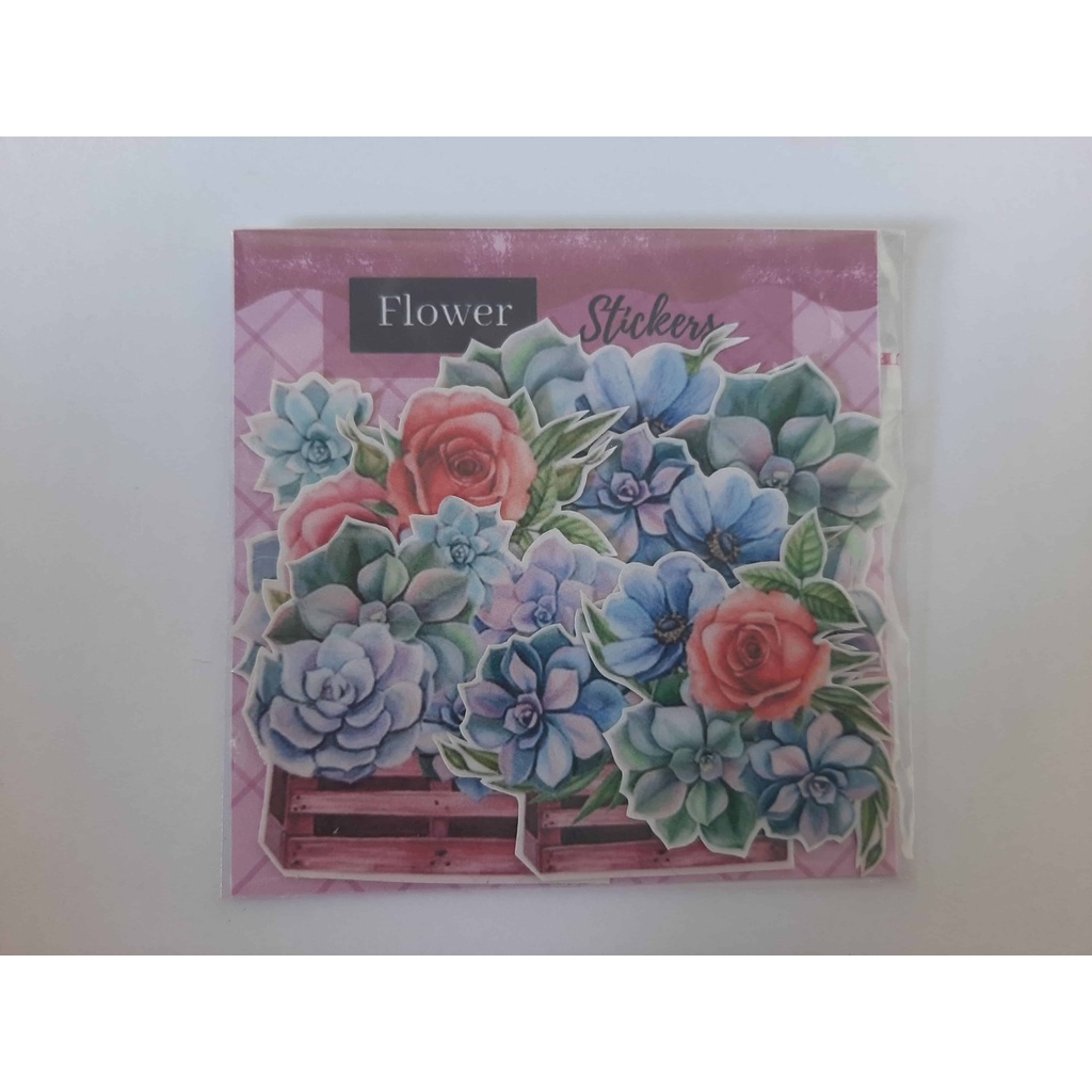 

Sticker aesthetic bunga/flower untuk scrapbook/jurnaling murah