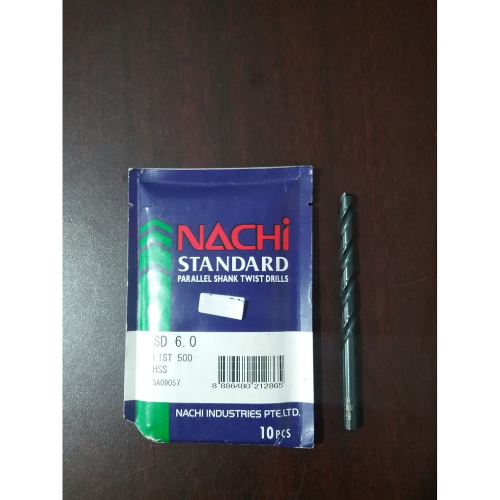 MATA BOR BESI NACHI 6 MM (Per Batang)