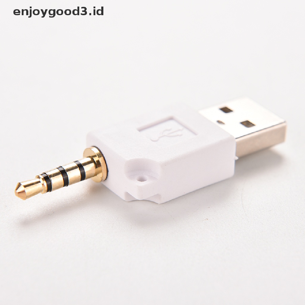 (Rready Stock) Adaptor Converter Jack Audio 3.5 mm Male Ke USB 2.0 Female (ID)