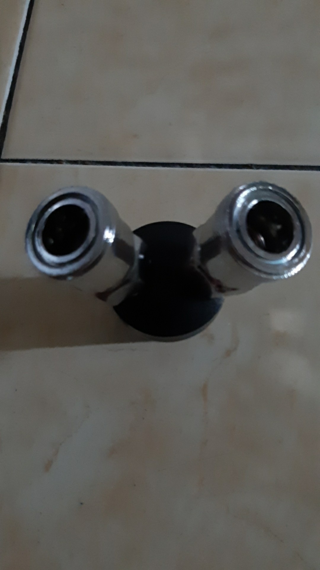 Coupler Kompresor Cabang 2 Quick Coupling 2 Way