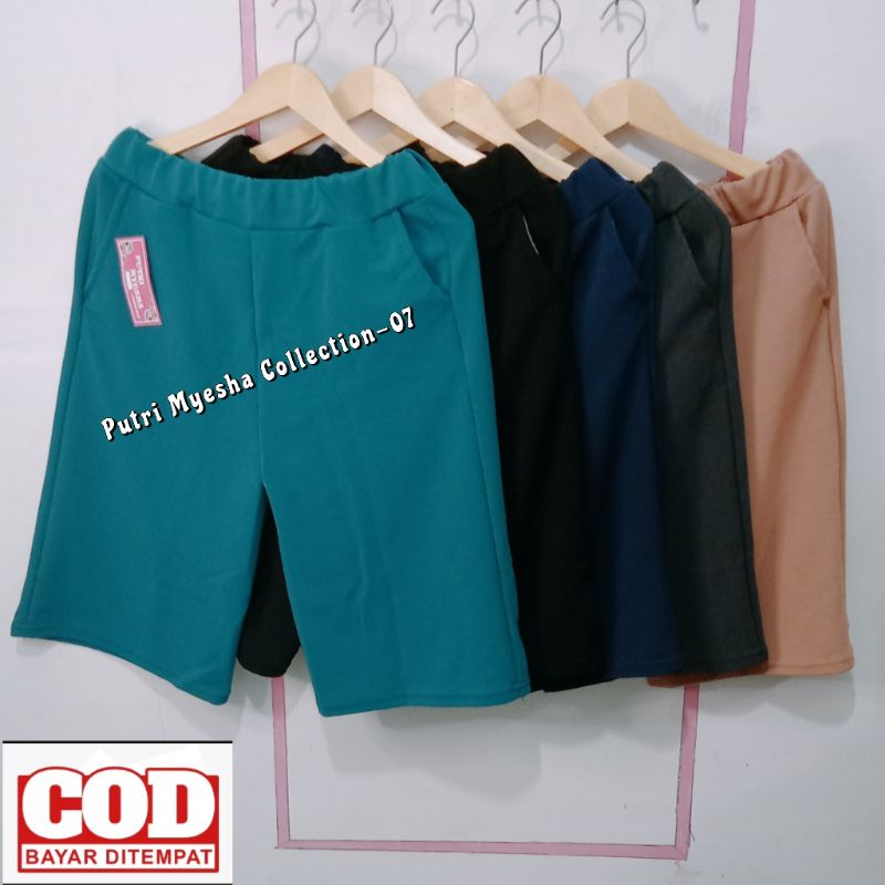 98Rb Dapat 5pcs celana kulot pendek 7/8