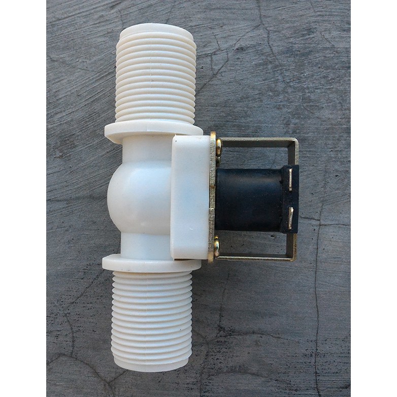 Solenoid Valve Plastik DC12V 1 Inchi