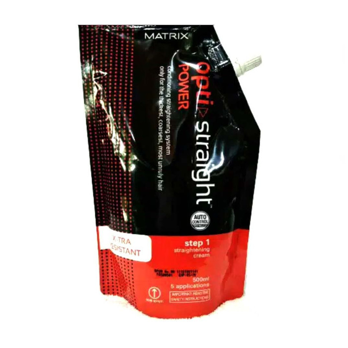 MATRIX OPTISTRAIGHT Pelurus Rambut Step 1 Kemasan 500 ml