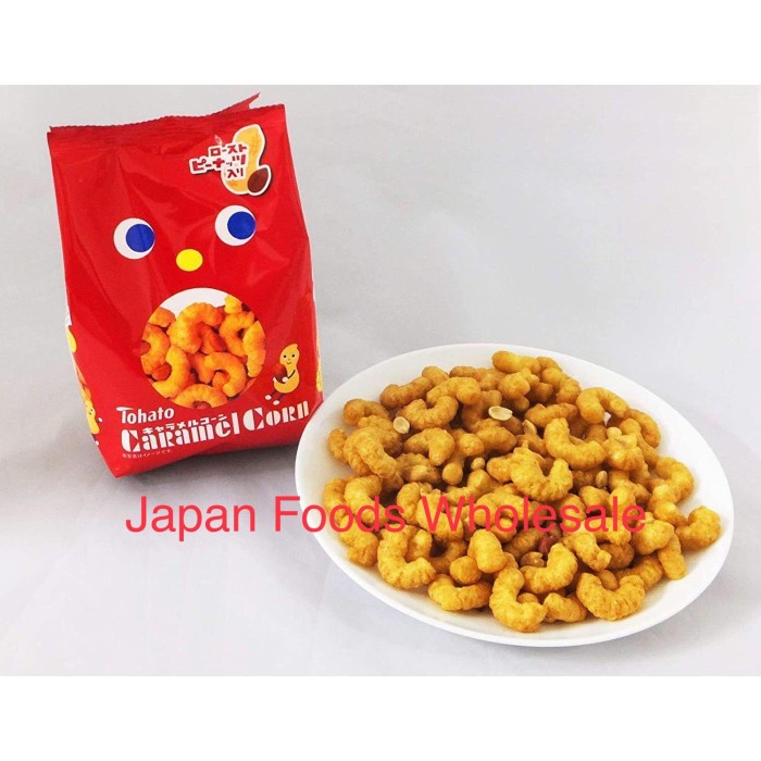 

⭐ COD ⭐ Tohato Caramel Corn 80g 3pc / snack impor / cemilan