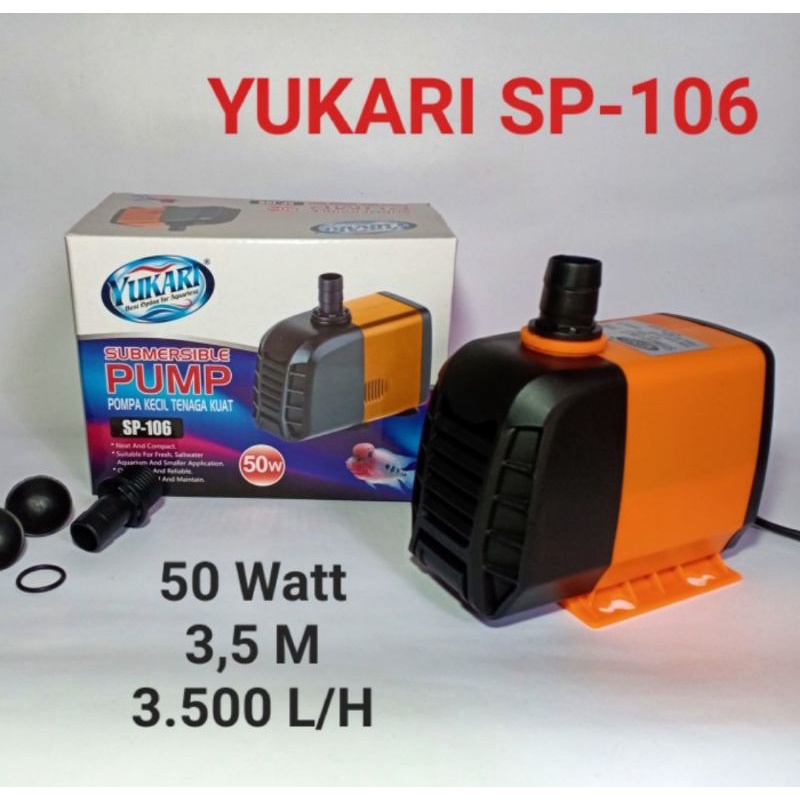 Aquarium Submersible Water Pump YUKARI SP-106