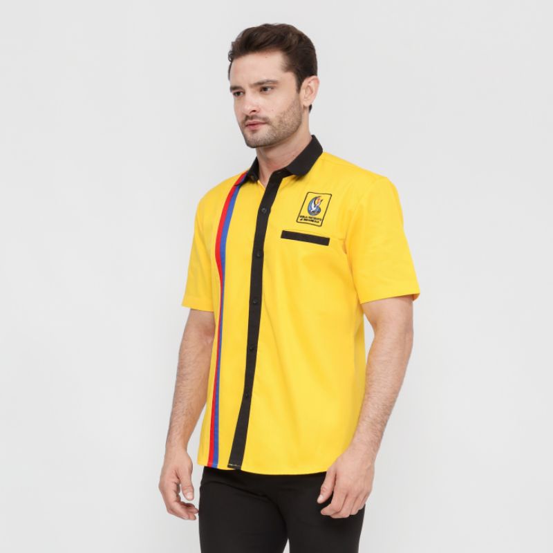 GPdI - Kemeja Kuning Bordir - Cotton - Jos Miracle Bandung - Miracle - JMB