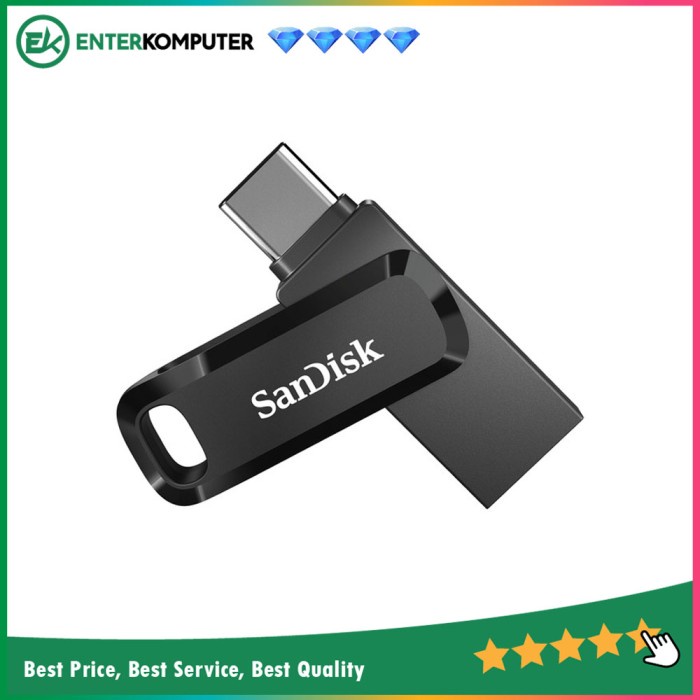 Sandisk Ultra Dual Drive Go USB 3.1 Type-C 256GB SDDDC3-256G