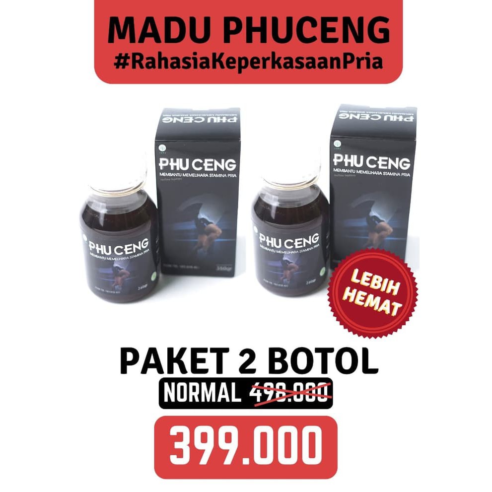 Madu Asli Jamu Obat Pria Obat Stamina Phuceng 2 Botol - ju194