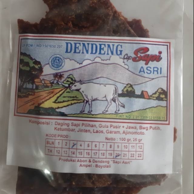 

Dendeng Sapi Cap Asri 100gr ORIGINAL - CAP ASRI