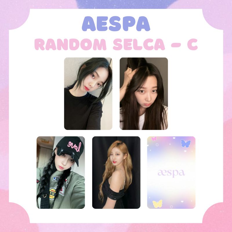 [AESPA] PHOTOCARD AESPA SELCA CUTE #2 ‼️ BACA DESKRIPSI ‼️