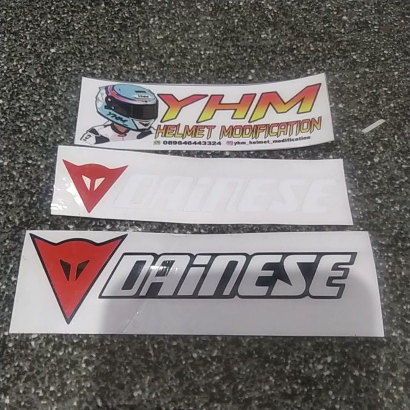 sticker dainese cutting