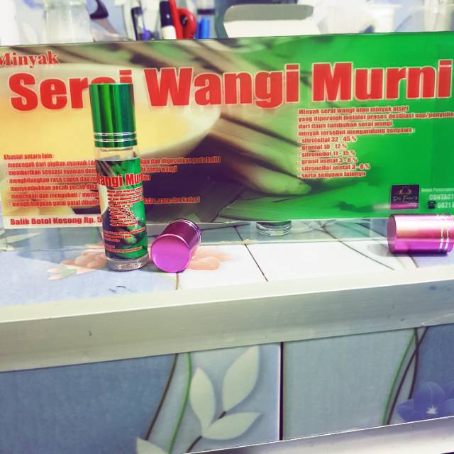 

Minyak serai wangi murni 100%
