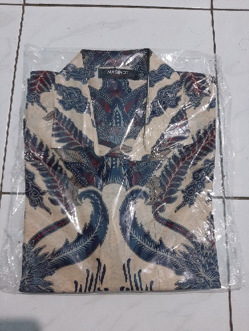 Maginot Kemeja Batik Pria Nandana-ss Lengan Pendek