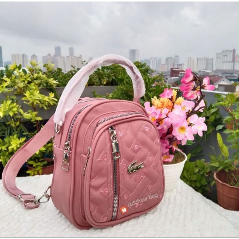 RANSEL MINI MULTIFUNGSI WANITA RES LURUS TERLARIS