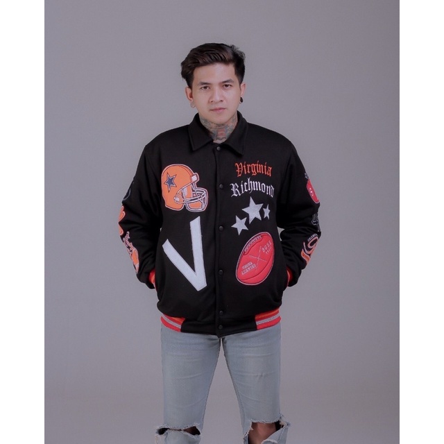 jaket varsity richmond original bgsr
