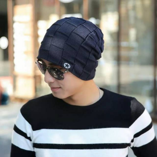 TOPI KUPLUK DEWASA RAJUT IMPORT PRIA KEREN- KUPLUK DINK