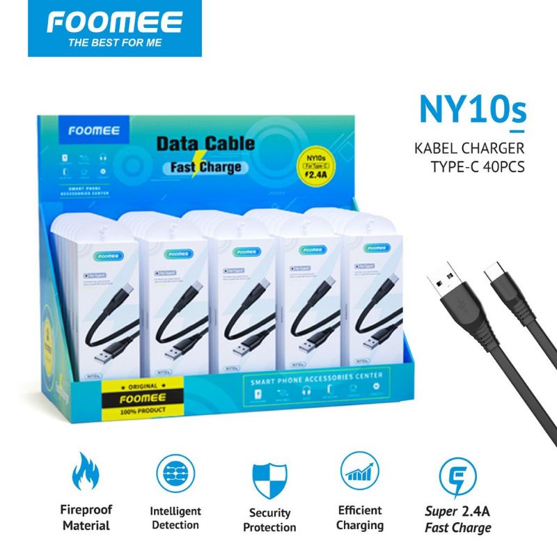 Foomee NP10s NY10s Kabel Data 2.4A