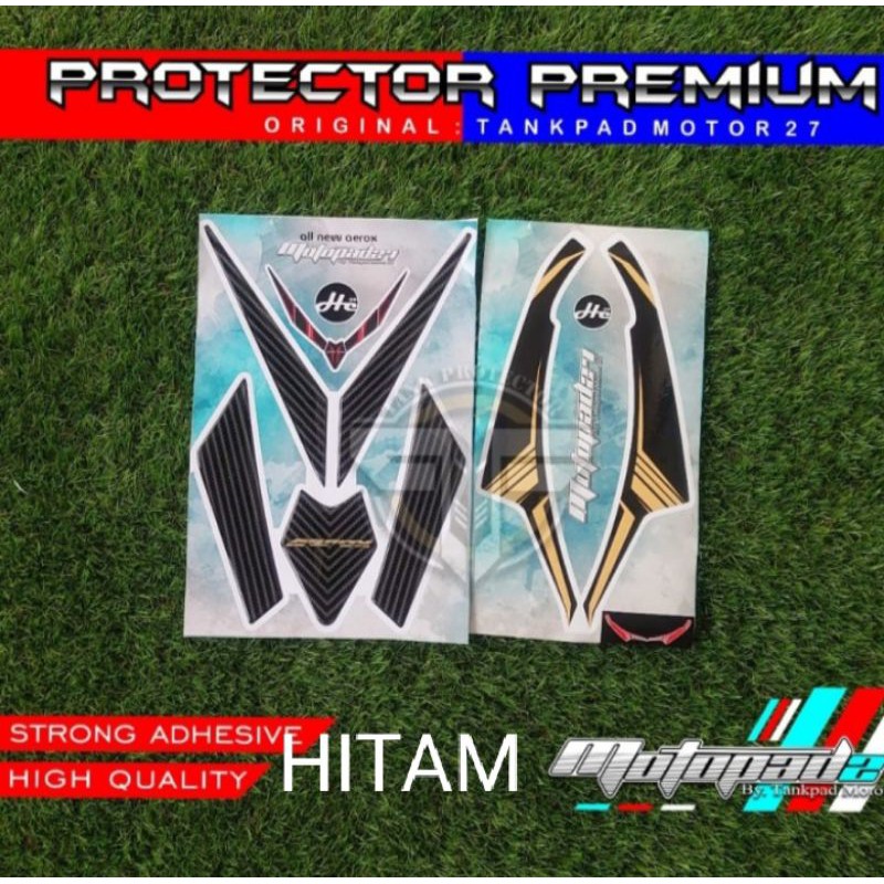 STIKER STICKER RESIN TIMBUL DASI DEPAN WINGLET YAMAHA NEW AEROX 155 2020