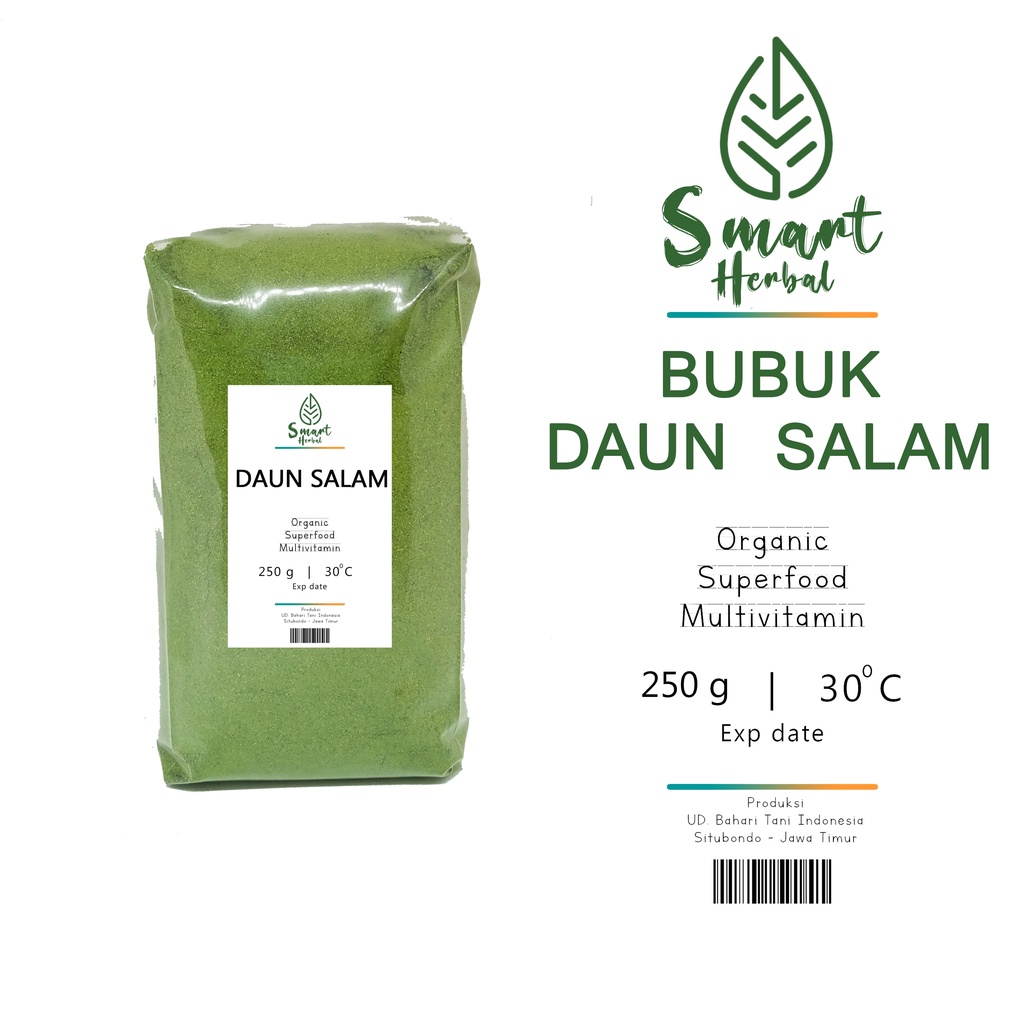 

BUBUK DAUN SALAM 250 GRAM REMPAH HERBAL NUSANTARA