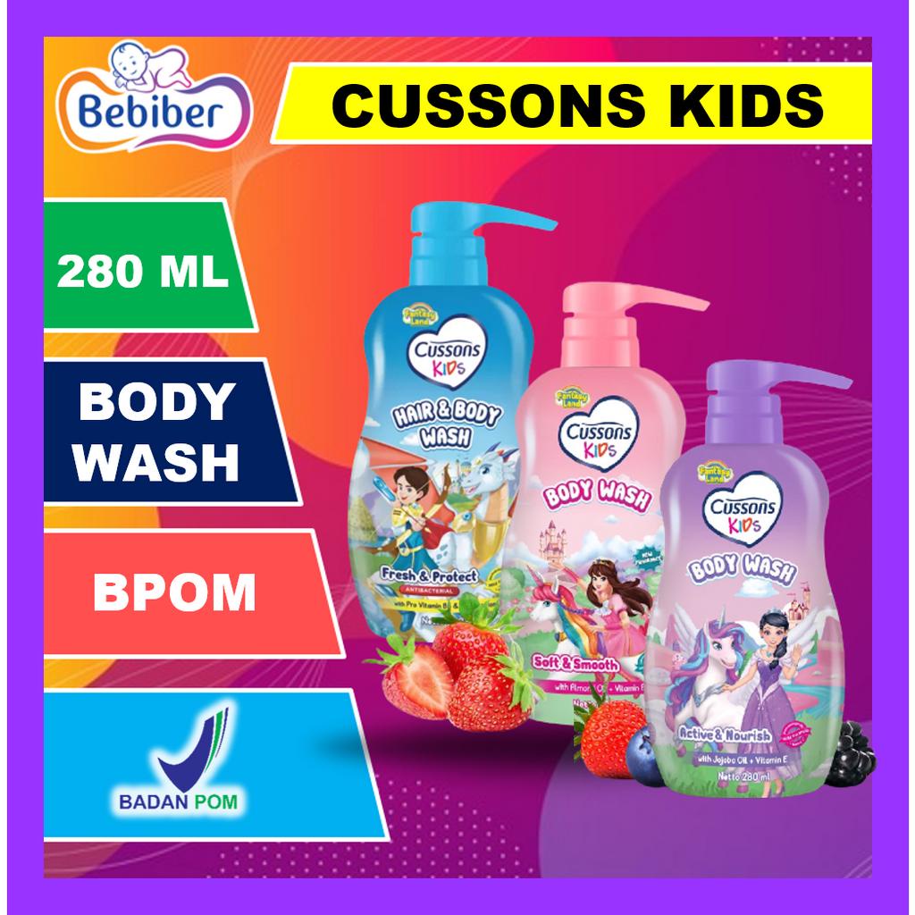 Cussons Kids Series Body Care / Kids Toothpaste Odol Anak / Kids Shampoo Anak / Sabun Shampoo / Hair And Body Wash /  Sikat Gigi Anak / Kids Cologne / BEBIBER