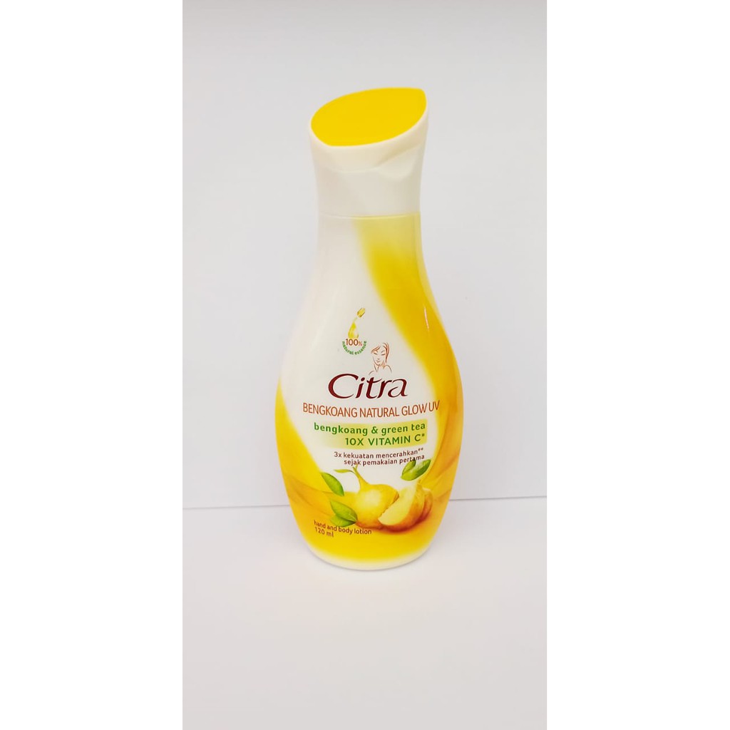 Citra Hand Body Lotion Bengkoang Natural Glow UV 120 ml