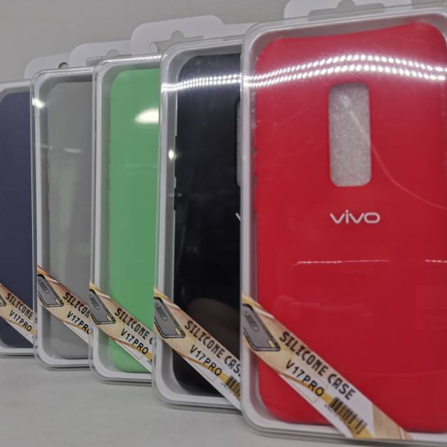 SILICON SOFTCASE COVER VIVO Y12 Y15 Y17 Y19 Y91 Y93 Y95 Y91C CASE LEMBUT WARNA WARNI LOGO