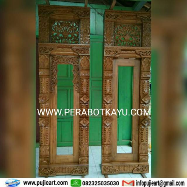 Promo Jendela Gebyok Minimalis Terbaru / Kusen Pintu Jati Jendela Gebyok Ukir Jepara Jawa Kudus