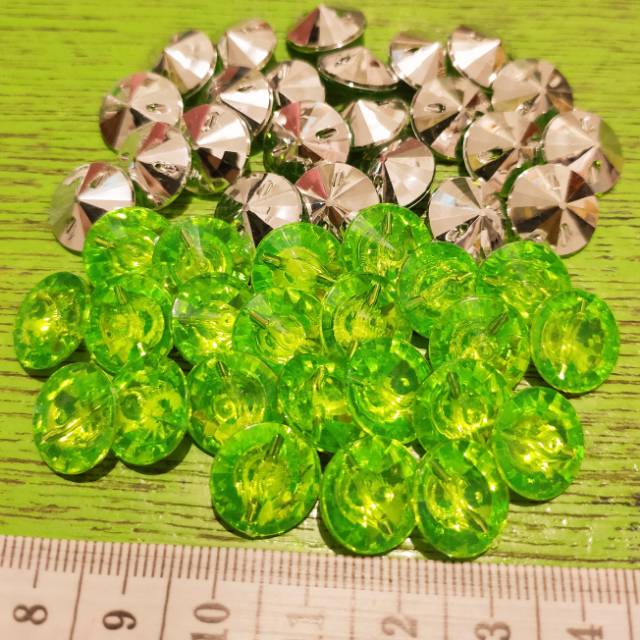 KANCING KRISTAL 12MM 12PCS