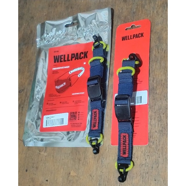 strap tali masker bodypack force