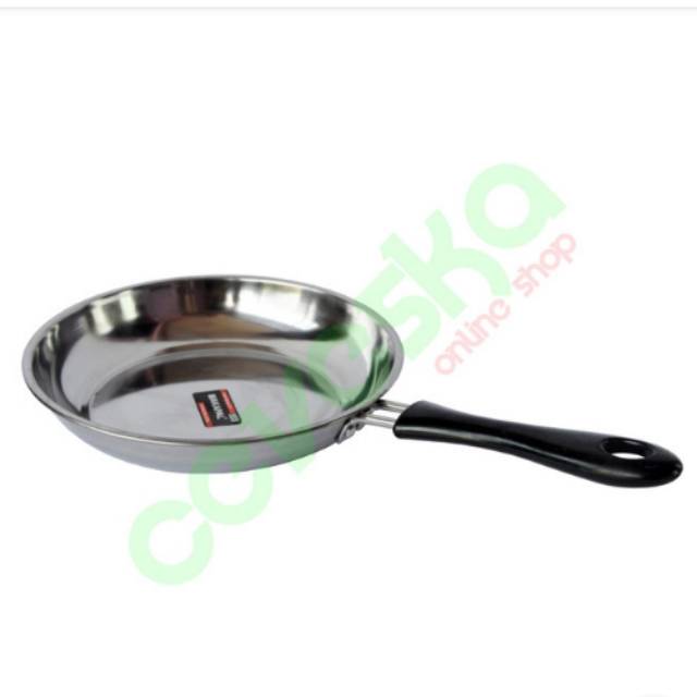 Wajan Teflon Frypan Stainless Steel 555 22 Cm ; 24 Cm