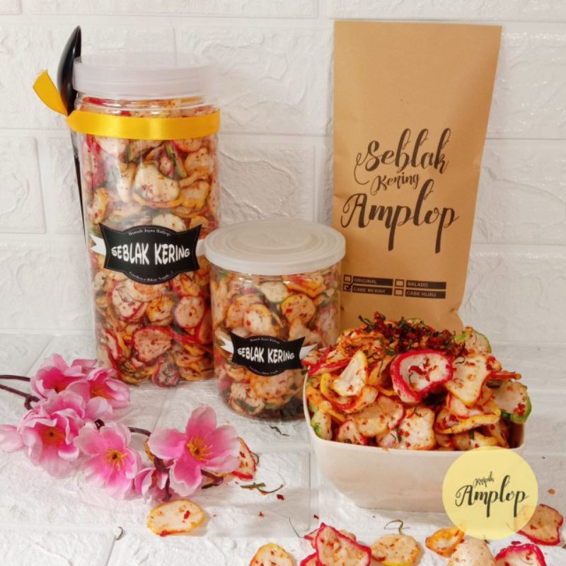 

Seblak amplop dan toples yang lagi hits banget didepok