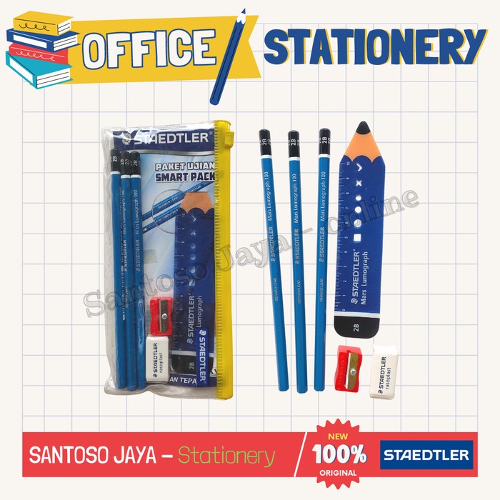 

Paket Ujian STAEDTLER Smart Pack - Exam Set Smart Pack