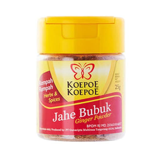 

BERKUALITAS! Jahe Bubuk 25gr (Koepoe-Koepoe)