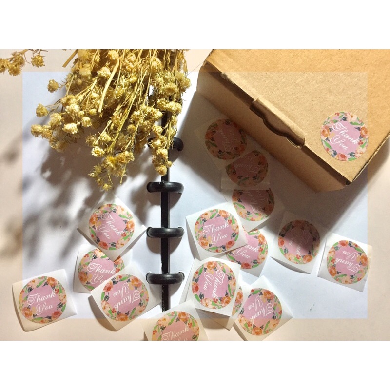 

[20pcs]STICKER THANK YOU | STICKER CANTIK PACKAGING