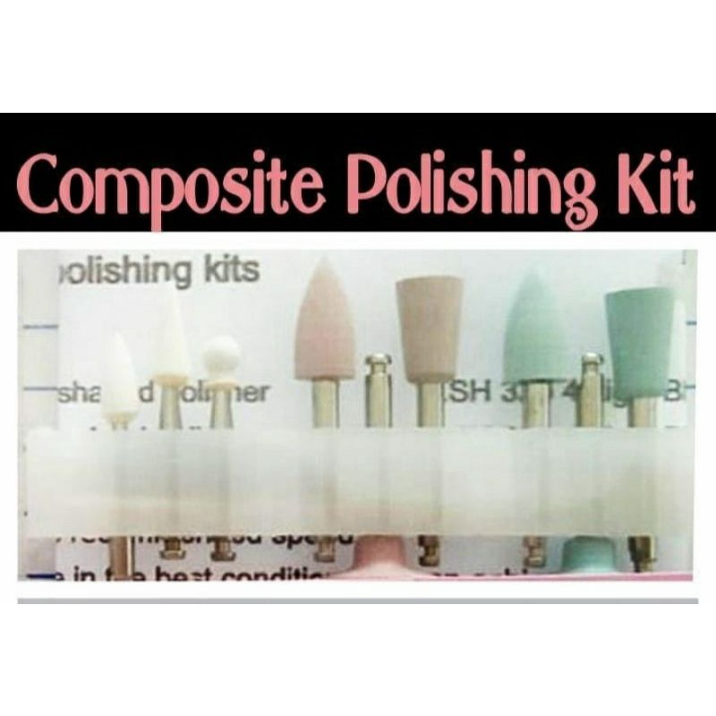 Bur Rubber Silikon Pemoles Komposit/ Composite Silicon Rubber Polishing Bur