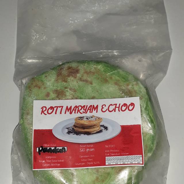 

Roti Maryam rasa pandan