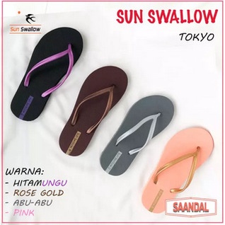 Sun Swallow Lady Soft Sandal Jepit Cewek Wanita / Sandal Jepit Sun Swallow Tokyo Premium / sendal jepit cantik