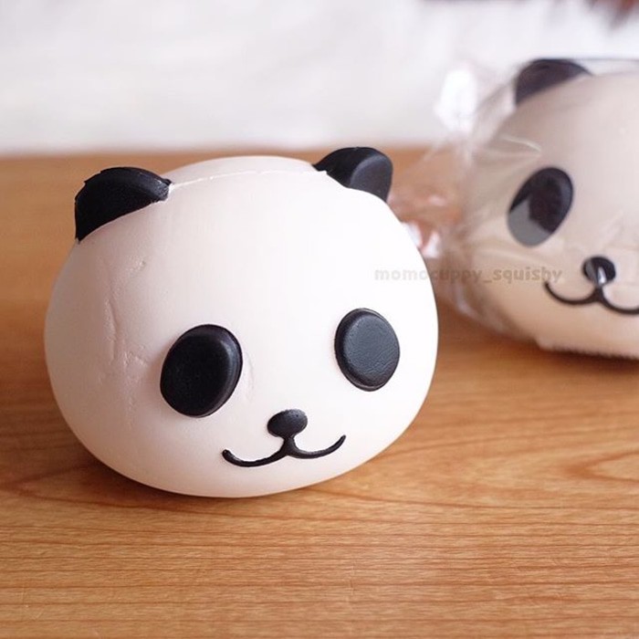 panda bun Squishy licensed by mother garden/ creative yoko (ORIGINAL)