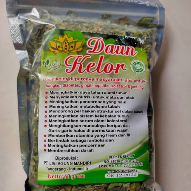 

TEH Daun Kelor Kering seduh Original 100%