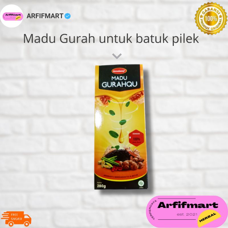 

Madu Gurahqu Annabawy 280 gr - Mebantu meredakan Flu dan Batuk