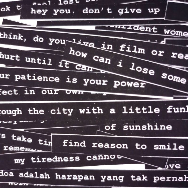 

60+ STICKER QUOTES MOTIVASI BULLET JOURNAL AESTHETIC/ STICKER AESTHETIC/ STICKER JOURNAL