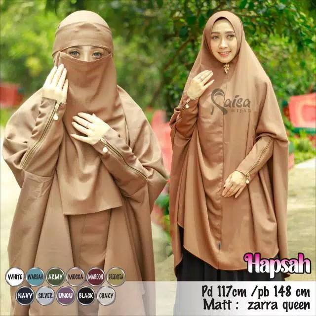 Khimar hafsah Ori Raisa hijab