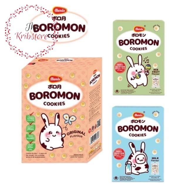 

MONDE Boromon Cookies 1 tahun+ 120 gr