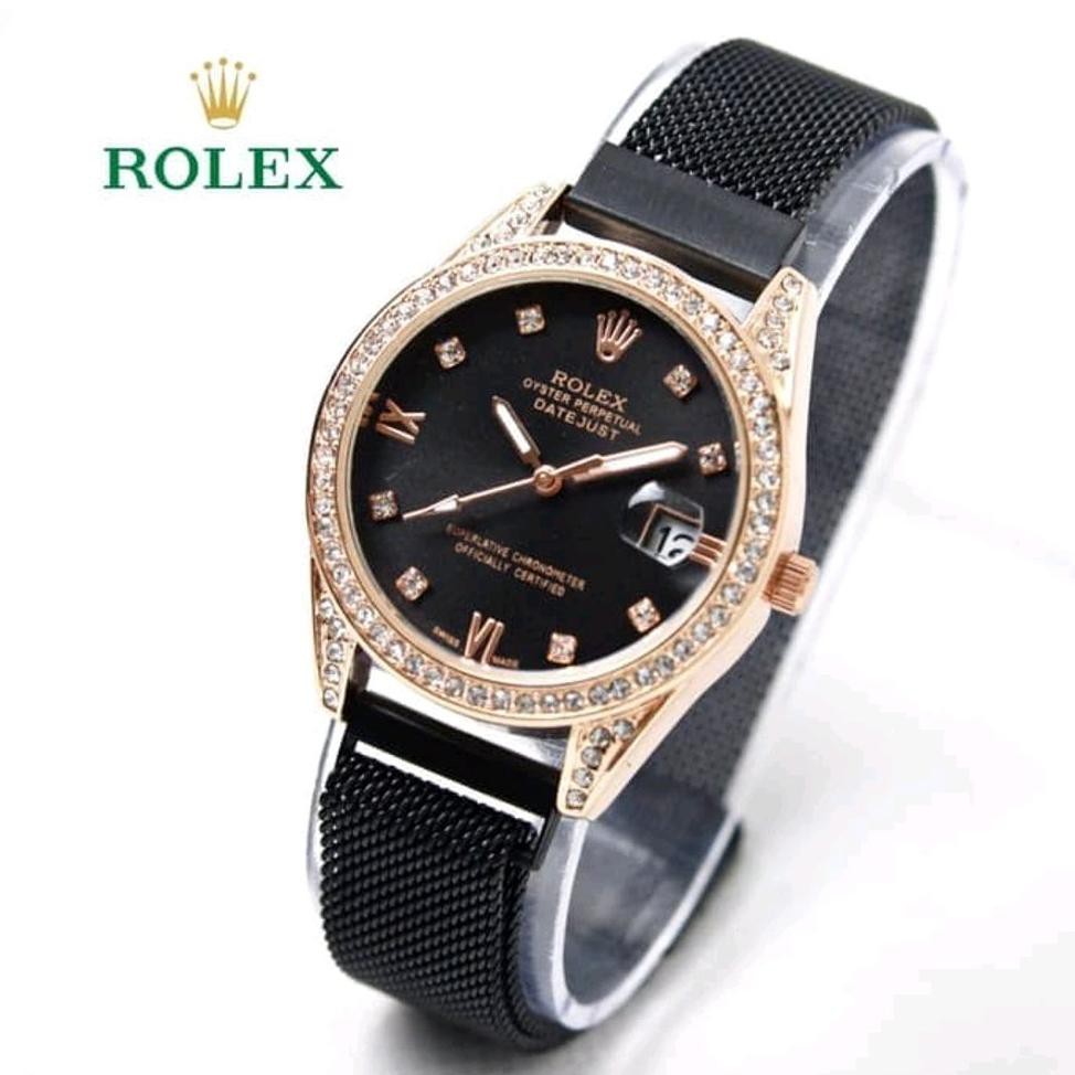 NEW Jam Tangan wanita rolex magnet model terbaru