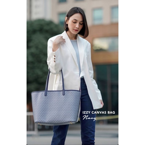 Izzy Canvas Bag Buttonscarves