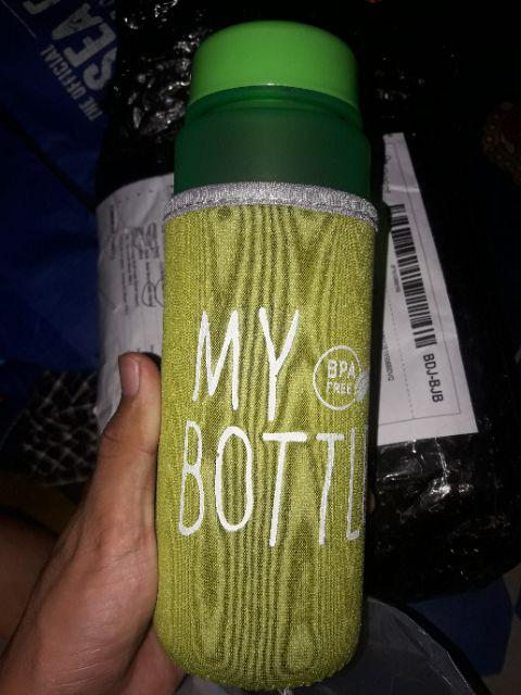 My Bottle Doff + Pouch  Warna Infused Water 500ml - Botol Minum B03-6a