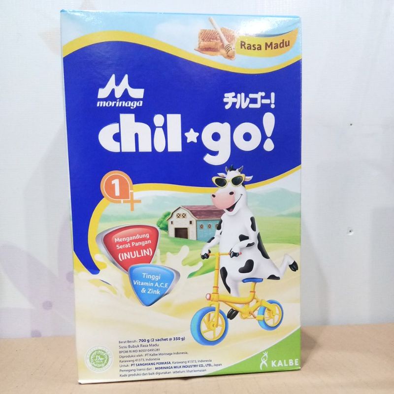 MORINAGA CHIL GO 1+ 700G MADU,VANILA