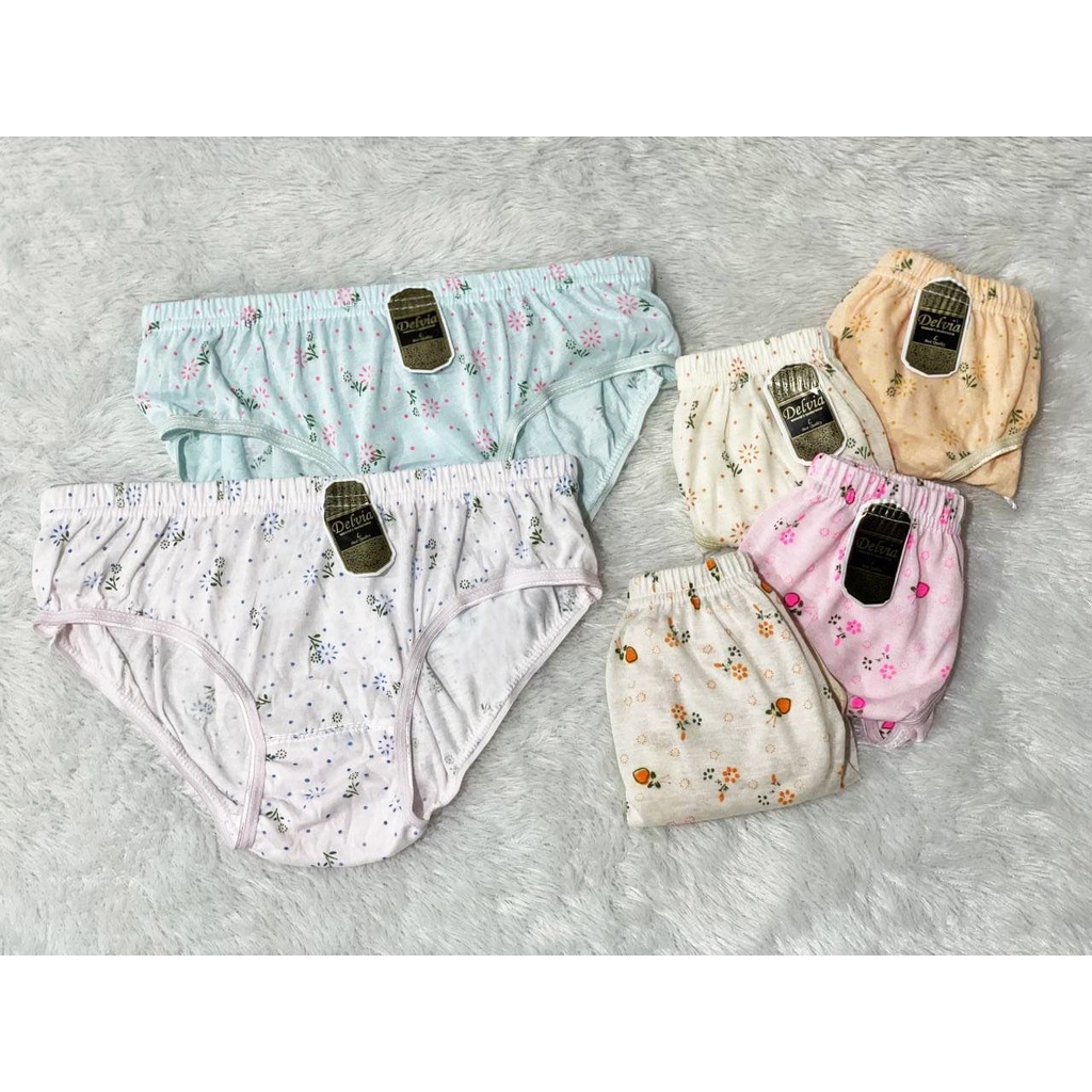 Undies Celana Dalam CD Wanita Polos Merk VELIA Ukuran ampe extra jumbo-5