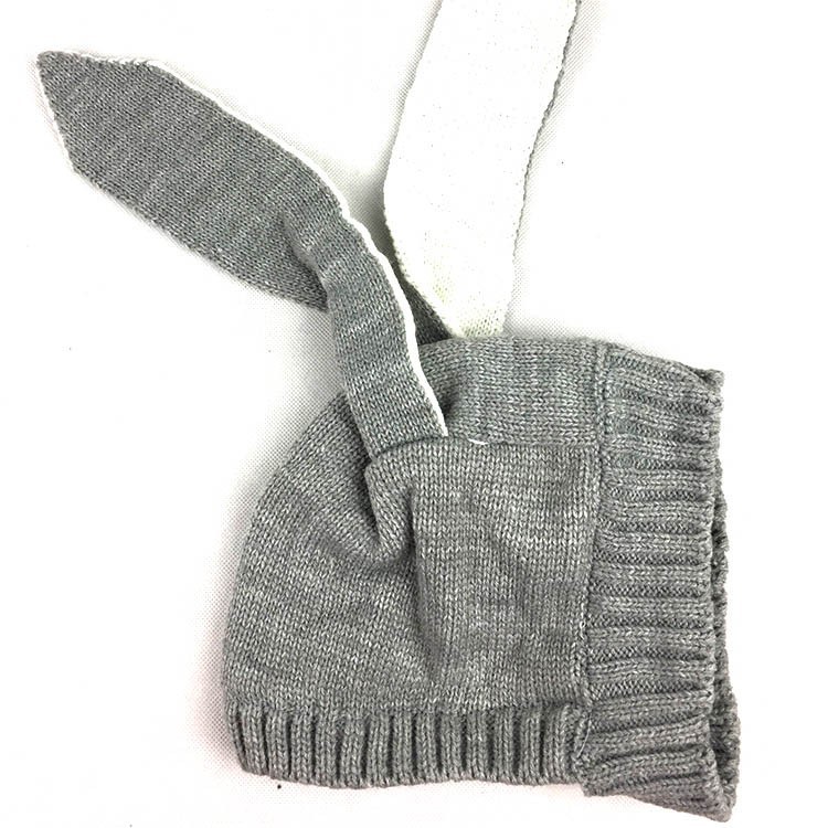 Topi Anak Baby Kids Rajut Telinga Kelinci/ Bunny Ear Knitted Hat